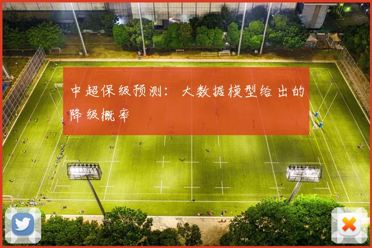 中超保级预测:大数据模型给出的降级概率